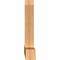 Ekena Millwork Portland Timber Gable Bracket, Western Red Cedar, 60"W x 35"H x 5 1/2"D x 5 1/2"F, 14/12 Pitch GBW060X35X0606POR00SWR - alternate 2
